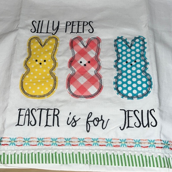 Other - 🏠4/$10 Easter is for Jesus Tea Towel